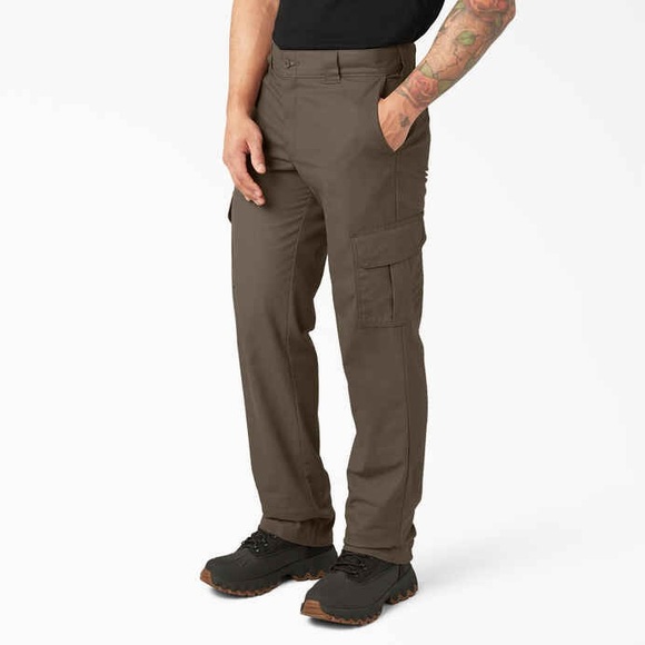 FLEX Regular straight Cargo Pants size 34x34. (color mushroom) - Picture 1 of 4